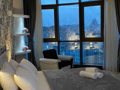 4 otaqlı yeni tikili - Şah İsmayıl Xətai m. - 230 m²