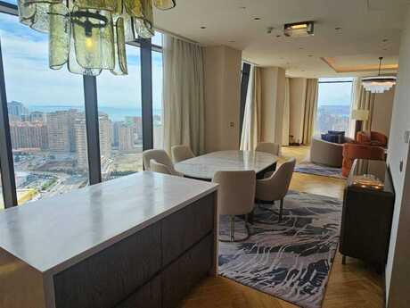 3 otaqlı yeni tikili - Şah İsmayıl Xətai m. - 165 m²