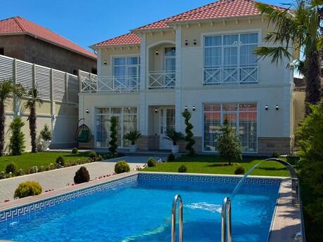 5 otaqlı həyət evi/bağ evi - Mərdəkan q. - 300 m²