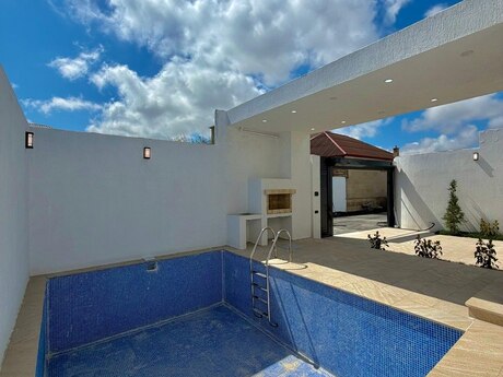 4 otaqlı həyət evi/bağ evi - Mərdəkan q. - 130 m²