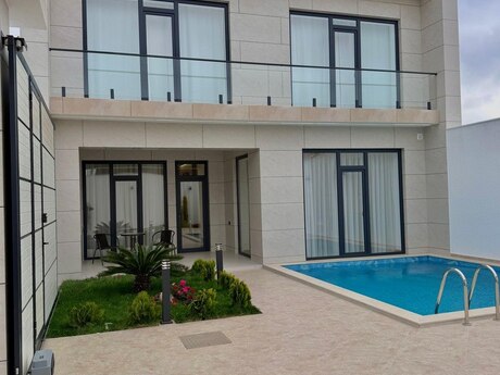 4 otaqlı həyət evi/bağ evi - Mərdəkan q. - 190 m²