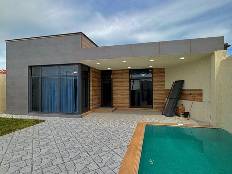 4 otaqlı həyət evi/bağ evi - Mərdəkan q. - 135 m²