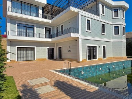 9 otaqlı həyət evi/bağ evi - Şüvəlan q. - 2000 m²