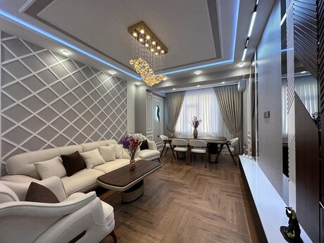 3 otaqlı yeni tikili - Həzi Aslanov m. - 105 m²