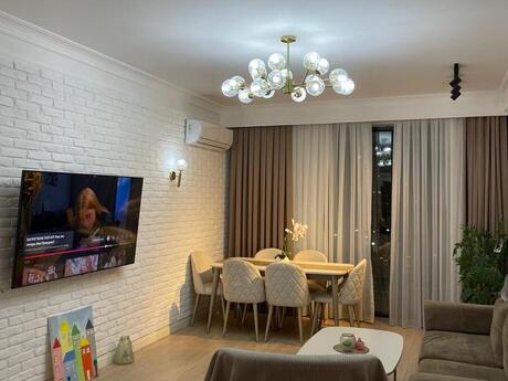 3 otaqlı yeni tikili - Həzi Aslanov q. - 100 m²