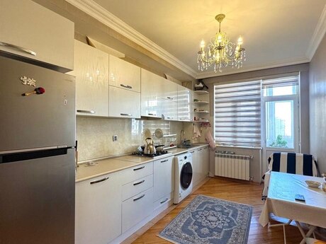3 otaqlı yeni tikili - Həzi Aslanov m. - 120 m²