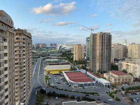 3 otaqlı yeni tikili - Şah İsmayıl Xətai m. - 144 m²