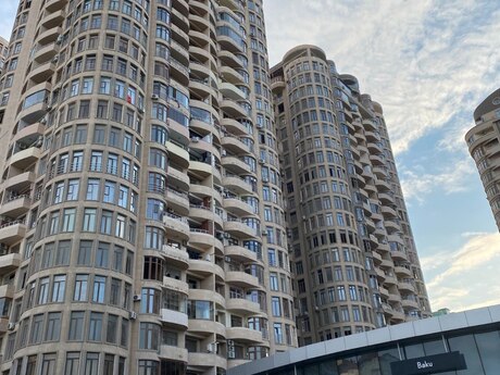 3 otaqlı yeni tikili - Şah İsmayıl Xətai m. - 144 m²