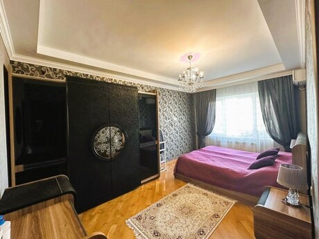 4 otaqlı köhnə tikili - Nəsimi m. - 110 m²