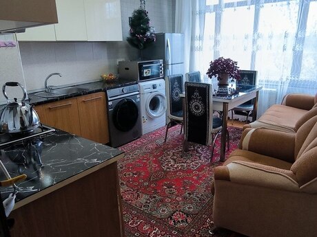 1 otaqlı yeni tikili - Qara Qarayev m. - 56 m²