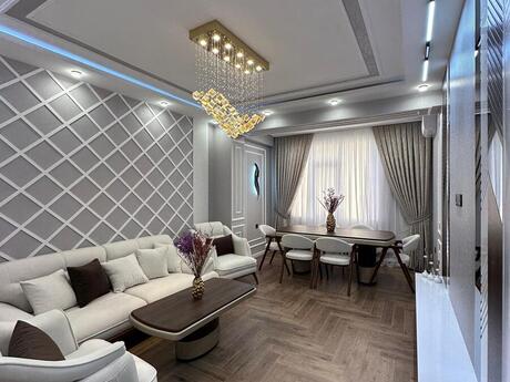 3 otaqlı yeni tikili - Həzi Aslanov m. - 105 m²