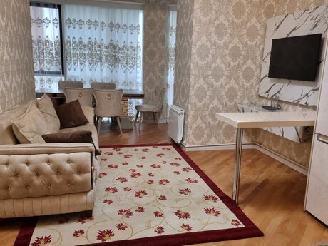 2 otaqlı yeni tikili - Şah İsmayıl Xətai m. - 60 m²
