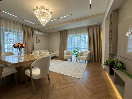 Elan №6055179 - Bakı, Şah İsmayıl Xətai m., 3 otaqlı, 128 m², 16/19 mərtəbə