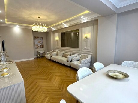 3 otaqlı yeni tikili - Gənclik m. - 130 m²