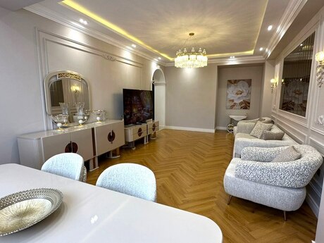 3 otaqlı yeni tikili - Gənclik m. - 130 m²