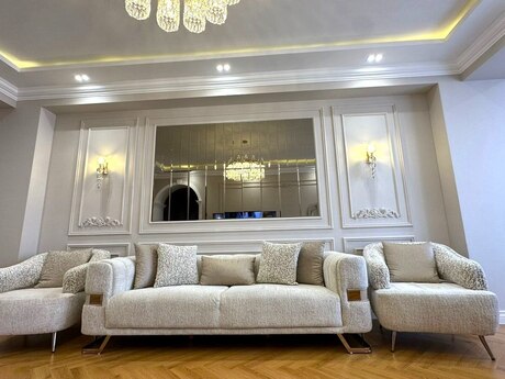 3 otaqlı yeni tikili - Gənclik m. - 130 m²