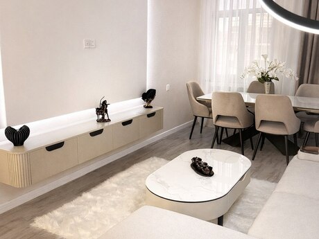 2 otaqlı yeni tikili - 8 Noyabr m. - 105 m²