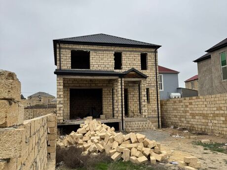 4 otaqlı həyət evi/bağ evi - Masazır q. - 140 m²