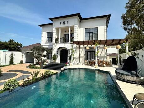 4 otaqlı həyət evi/bağ evi - Nardaran q. - 450 m²