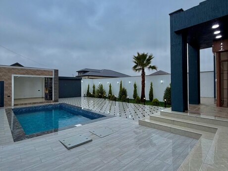 4 otaqlı həyət evi/bağ evi - Mərdəkan q. - 180 m²