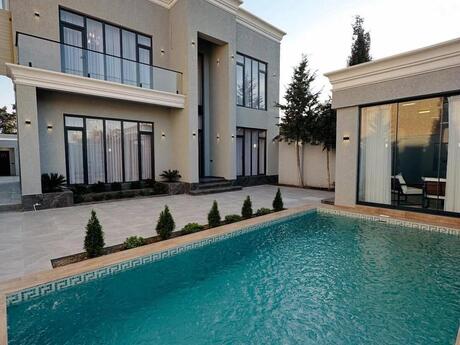 4 otaqlı həyət evi/bağ evi - Mərdəkan q. - 380 m²
