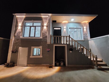 5 otaqlı həyət evi/bağ evi - Hövsan q. - 120 m²