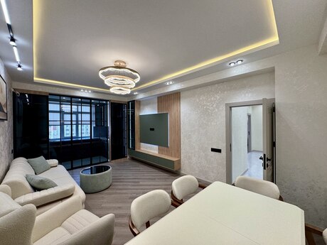 3 otaqlı yeni tikili - Həzi Aslanov m. - 90 m²