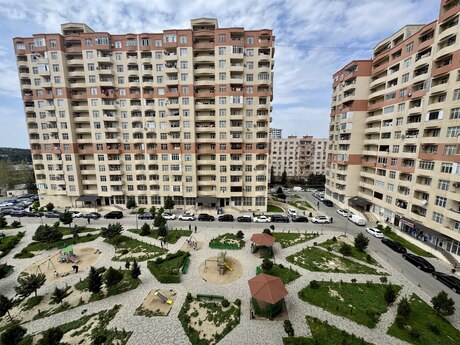 3 otaqlı yeni tikili - Həzi Aslanov m. - 90 m²