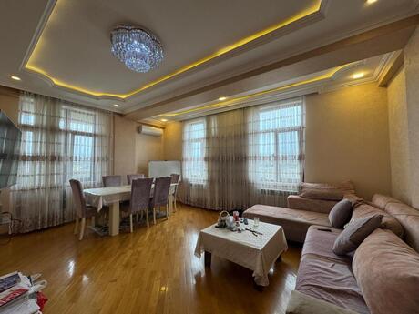 3 otaqlı yeni tikili - Bakıxanov q. - 100 m²