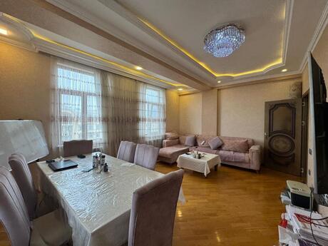 3 otaqlı yeni tikili - Bakıxanov q. - 100 m²