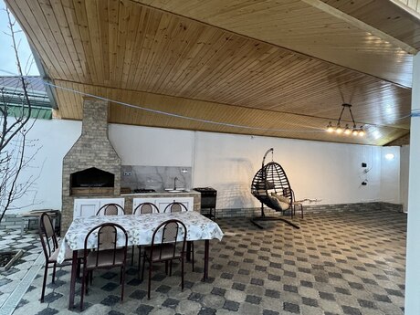 3 otaqlı həyət evi/bağ evi - Qəbələ - 100 m²