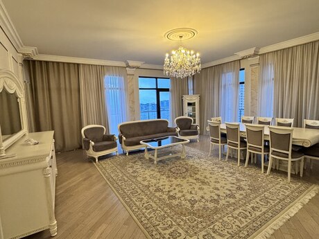4 otaqlı yeni tikili - Nizami m. - 210 m²