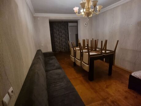 3 otaqlı köhnə tikili - İnşaatçılar m. - 80 m²
