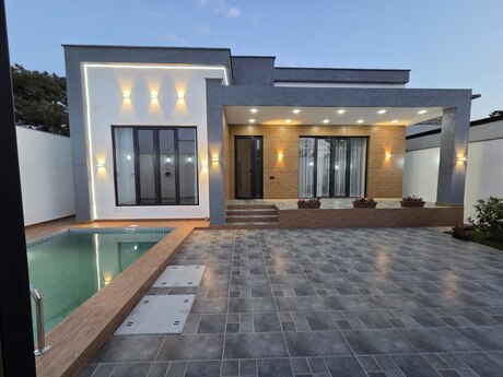4 otaqlı həyət evi/bağ evi - Şüvəlan q. - 150 m²