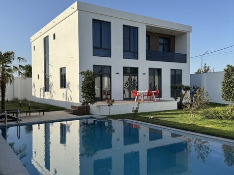 5 otaqlı həyət evi/bağ evi - Albalılıq q. - 330 m²