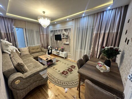 2 otaqlı köhnə tikili - Həzi Aslanov m. - 52 m²