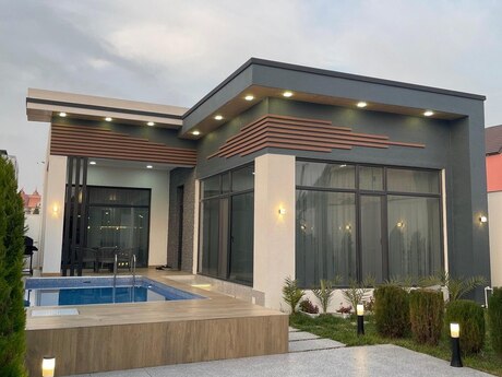 4 otaqlı həyət evi/bağ evi - Mərdəkan q. - 200 m²