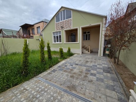 4 otaqlı həyət evi/bağ evi - Biləcəri q. - 110 m²