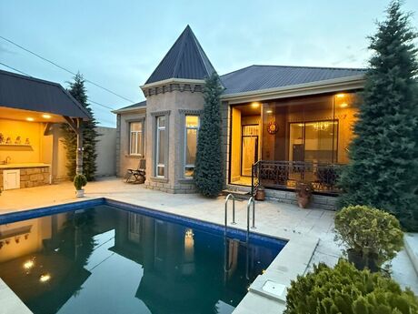 4 otaqlı həyət evi/bağ evi - Mərdəkan q. - 250 m²