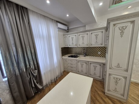 3 otaqlı yeni tikili - 8 Noyabr m. - 90 m²