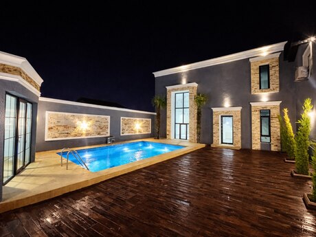 5 otaqlı həyət evi/bağ evi - Novxanı q. - 175 m²