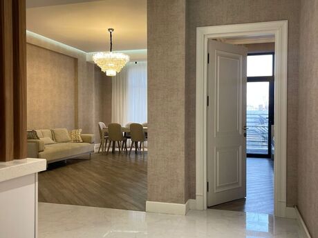 3 otaqlı yeni tikili - Nəriman Nərimanov m. - 120 m²