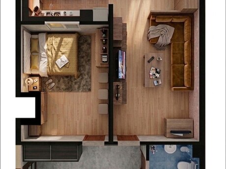 Объявление №6060607 - Баку, м. Мемар Аджеми, 2-комн., 53 м², 15/19 этаж