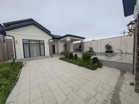 4 otaqlı həyət evi/bağ evi - Mərdəkan q. - 100 m²