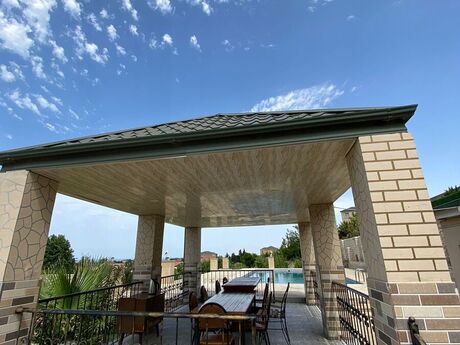 3 otaqlı həyət evi/bağ evi - Novxanı q. - 110 m²