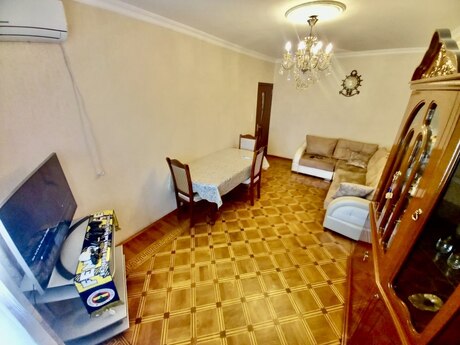 3 otaqlı köhnə tikili - Qara Qarayev m. - 90 m²