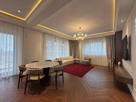 3 otaqlı yeni tikili - Ağ şəhər q. - 157 m²