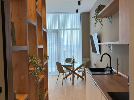 1-комн. новостройка - пос. Нардаран - 55 м²