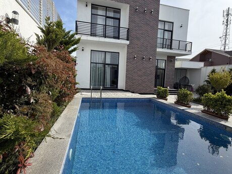 4 otaqlı həyət evi/bağ evi - Mərdəkan q. - 280 m²