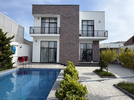 4 otaqlı həyət evi/bağ evi - Mərdəkan q. - 280 m²